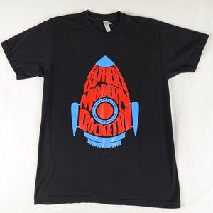 Goddard Father of Modern Rocketry Shirt Adult Medium American Apparel USA Made